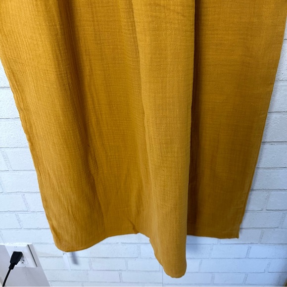 Christy Dawn The Dawn Dress Womens Size XS Mustard Sustainable Organic Cotton - Picture 11 of 14